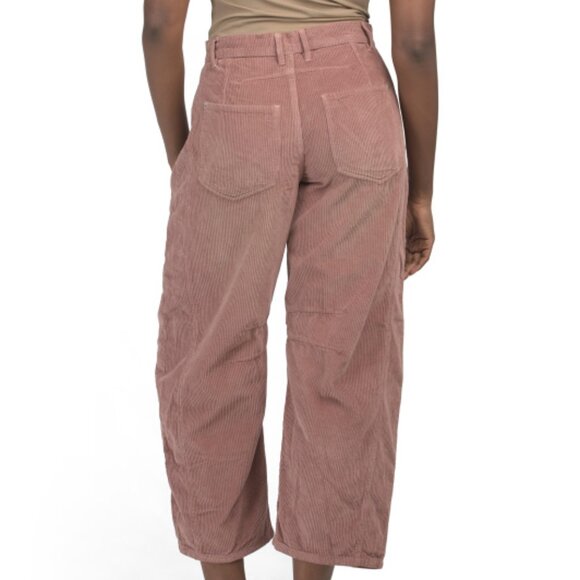 NEW FREE PEOPLE Good Luck Corduroy Pants for women in rose 7256m3 - Picture 3 of 4